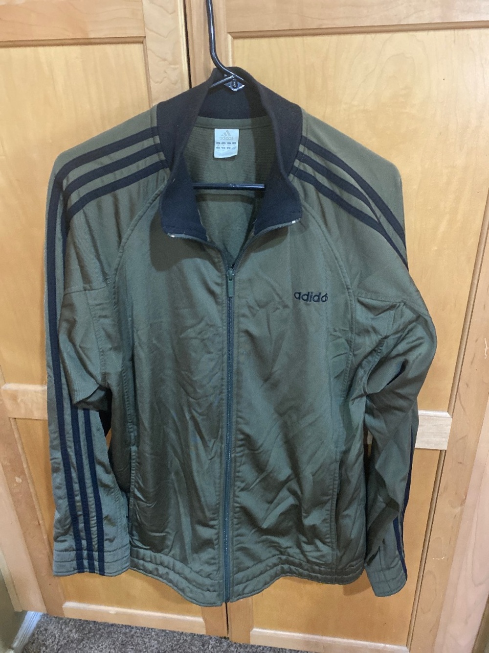 Adidas zip up athletic jacket